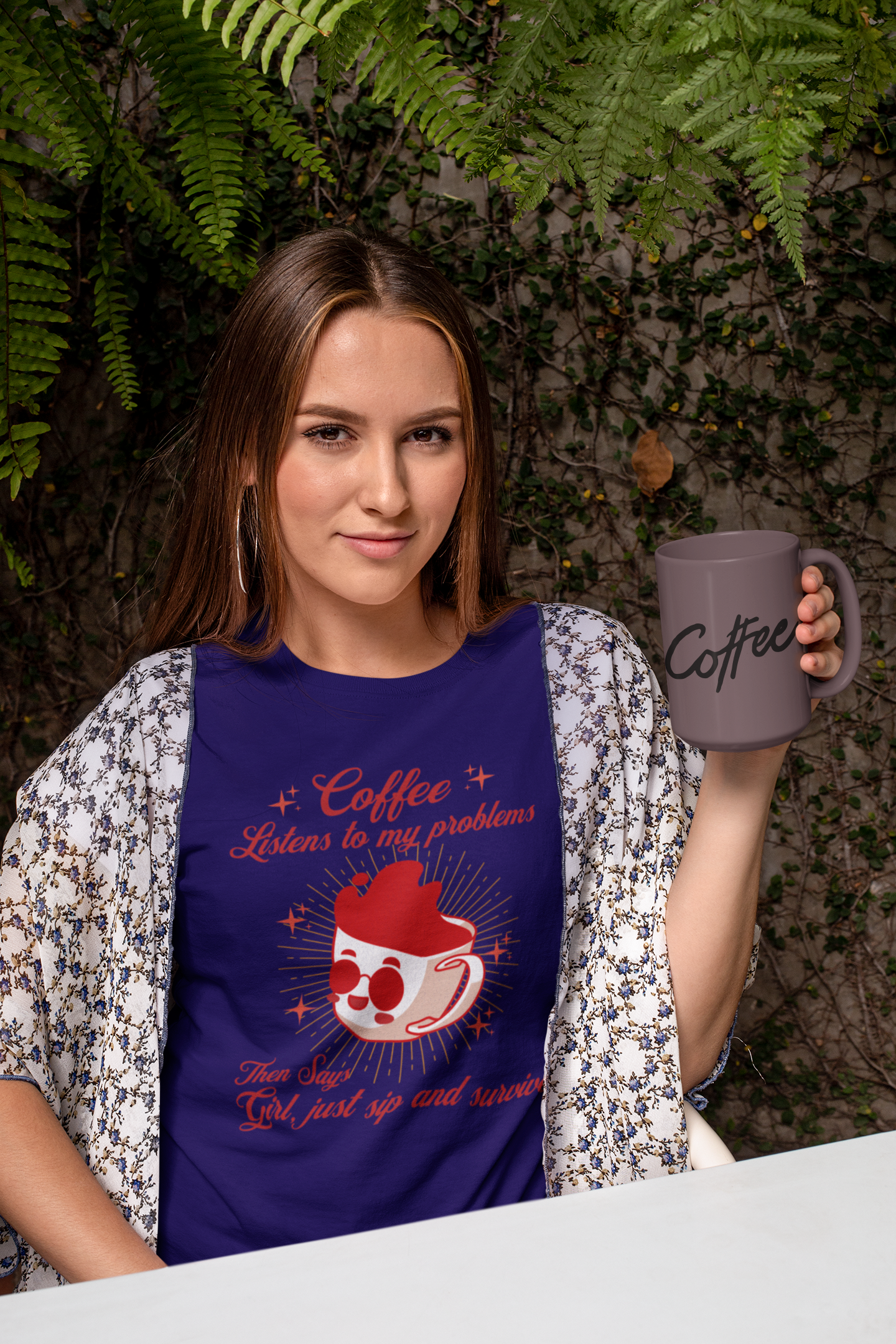 Coffee Girl - Unisex Classic T-Shirt