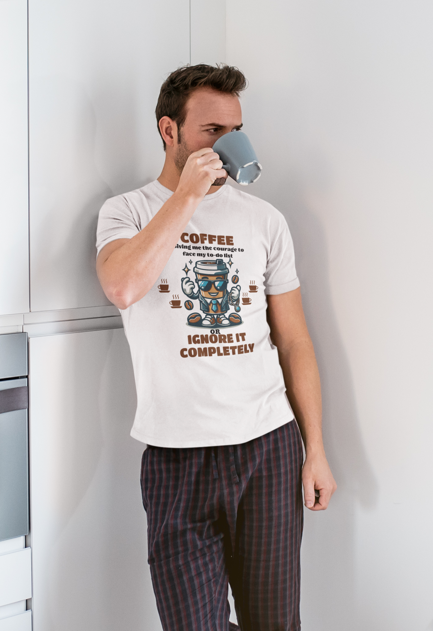 Coffee gives Courage - Unisex Classic T-Shirt