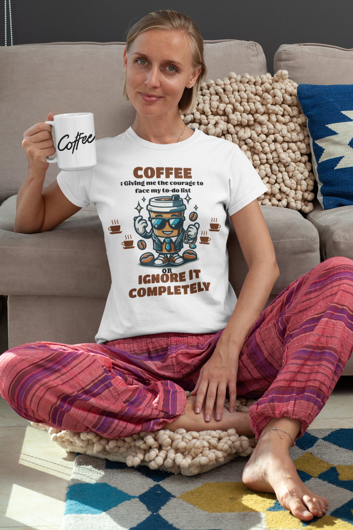 Coffee gives Courage - Unisex Classic T-Shirt